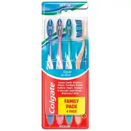 Trekpleister Colgate Triple Action Medium Tandenborstels aanbieding