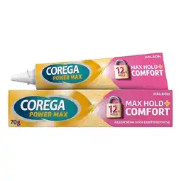 Trekpleister Corega Power Max Hold + Comfort Kleefpasta aanbieding