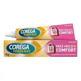 Trekpleister Corega Power Max Hold + Comfort Kleefpasta aanbieding