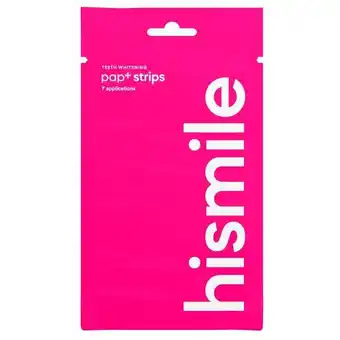 Trekpleister Hismile Teeth Whitening PAP+ Strips aanbieding