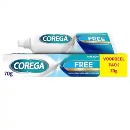 Trekpleister Corega Free Kleefcrème aanbieding