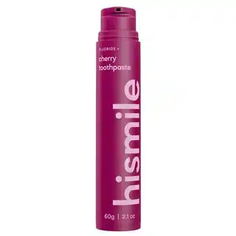 Trekpleister Hismile Cherry Tandpasta aanbieding
