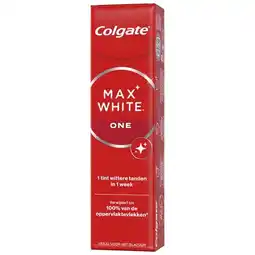Trekpleister Colgate Max White One Whitening Tandpasta aanbieding