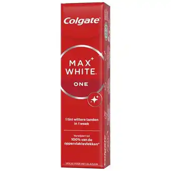 Trekpleister Colgate Max White One Whitening Tandpasta aanbieding
