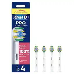 Trekpleister Oral-B Pro Floss Action Opzetborstels aanbieding
