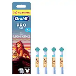 Trekpleister Oral-B Pro Kids Lion King Opzetborstel aanbieding