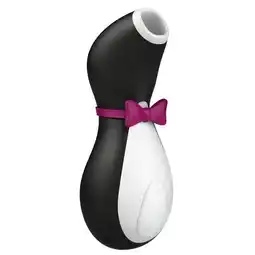 Trekpleister Satisfyer Penguin Air Pulse Stimulator Vibrator aanbieding