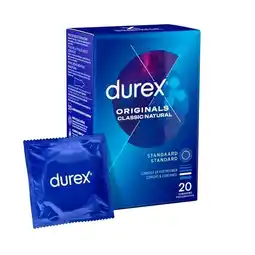 Trekpleister Durex Originals Classic Natural Condooms aanbieding