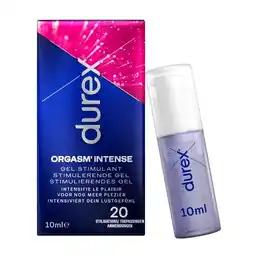Trekpleister Durex Orgasm' Intense Stimulerende Gel aanbieding