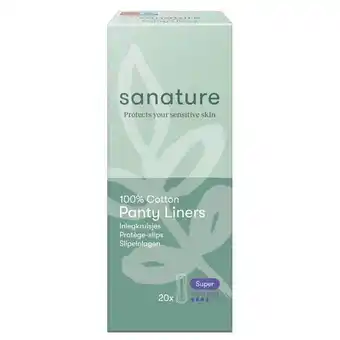 Trekpleister Sanature 100% Katoenen Super Extra Long Inlegkruisjes aanbieding