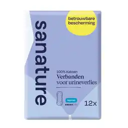 Trekpleister Sanature Pro Vivo 100% Katoenen Normaal Incontinentieverband aanbieding