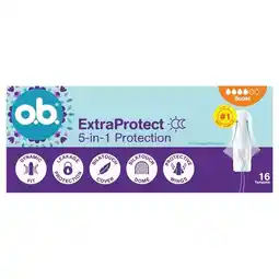 Trekpleister o.b. ExtraProtect Super Tampons aanbieding