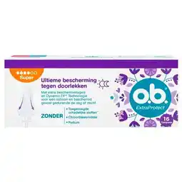 Trekpleister o.b. ExtraProtect Super Tampons aanbieding