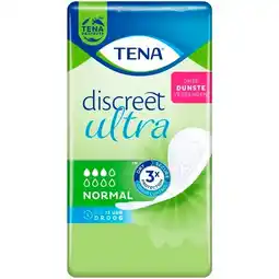 Trekpleister Tena Discreet Ultra Normal Dunne Verbanden aanbieding