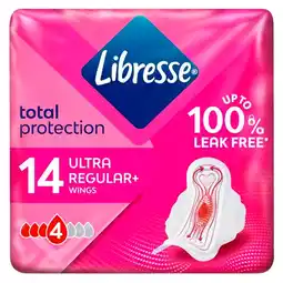 Trekpleister Libresse Ultra+ Regular Maandverband aanbieding