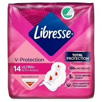 Trekpleister Libresse Ultra+ Regular Maandverband aanbieding