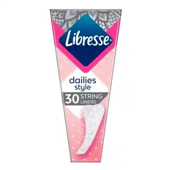 Trekpleister Libresse String Inlegkruisjes aanbieding