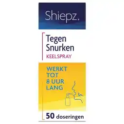 Trekpleister Shiepz Tegen Snurken Keelspray aanbieding