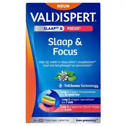 Trekpleister Valdispert Slaap & Focus Tabletten aanbieding
