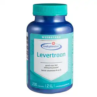 Trekpleister Trekpleister Levertraan Capsules aanbieding