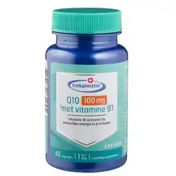Trekpleister Trekpleister Q10 100 mg met Vitamine B1 Capsules aanbieding