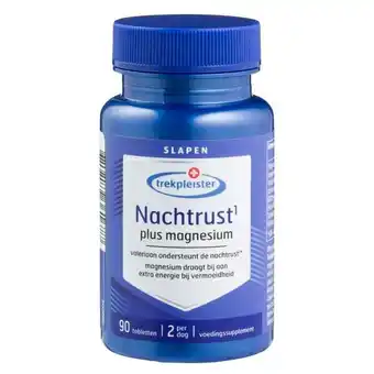 Trekpleister Trekpleister Nachtrust Plus Magnesium Tabletten aanbieding