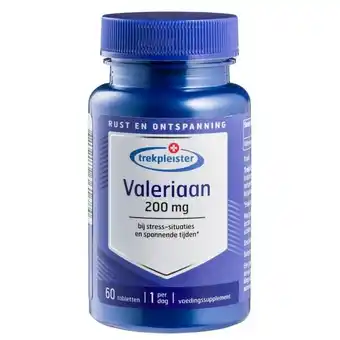 Trekpleister Trekpleister Valeriaan Tabletten aanbieding