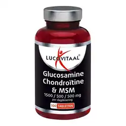 Trekpleister Lucovitaal Glucosamine Chondroïtine MSM Tabletten aanbieding