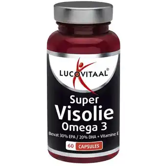 Trekpleister Lucovitaal Super Omega 3 Visolie Capsules aanbieding