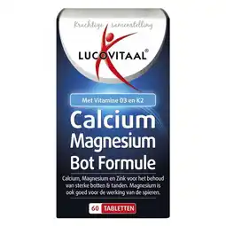 Trekpleister Lucovitaal Calcium Magnesium Bot Formule Tabletten aanbieding