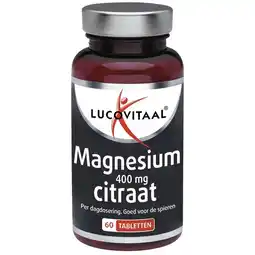 Trekpleister Lucovitaal Magnesium Citraat 400mg Tabletten aanbieding