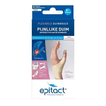 Trekpleister Epitact Duimbrace Links aanbieding