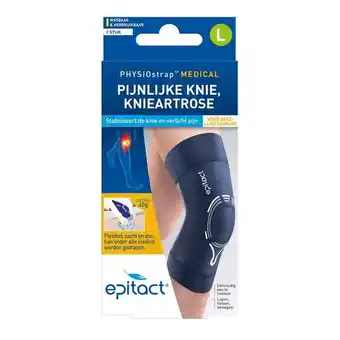 Trekpleister Epitact Knie Medical Physiostrap aanbieding