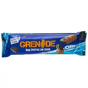 Trekpleister Grenade Oreo Proteïnereep aanbieding