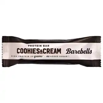 Trekpleister Barebells Cookies & Cream Protein Bar aanbieding