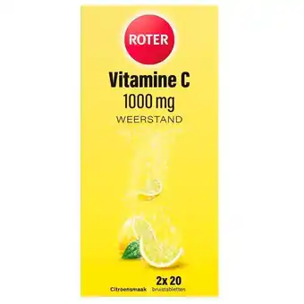 Trekpleister Roter Vitamine C 1000 mg Citroen Bruistabletten aanbieding