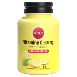 Trekpleister Roter Vitamine C 500 mg Kauwtabletten aanbieding