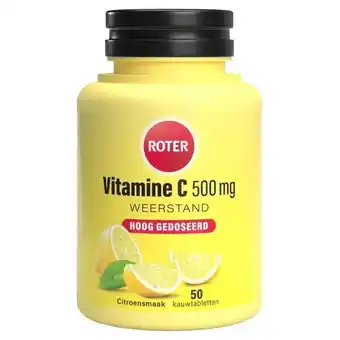 Trekpleister Roter Vitamine C 500 mg Kauwtabletten aanbieding