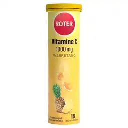 Trekpleister Roter Vitamine C 1000mg Sinaasappel Ananas Bruistabletten aanbieding