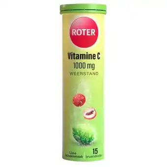 Trekpleister Roter Vitamine C 1000mg Lime Lychee Bruistabletten aanbieding