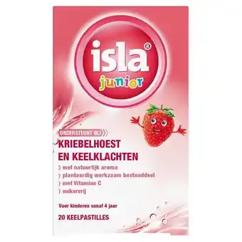 Trekpleister Isla Junior Keelpastilles aanbieding