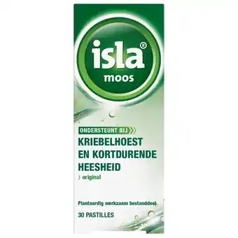 Trekpleister Isla Moos Pastilles aanbieding