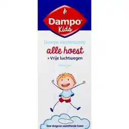 Trekpleister Dampo Kids Alle Hoest Siroop aanbieding