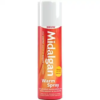 Trekpleister Midalgan Warm Spray aanbieding