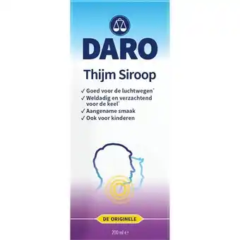 Trekpleister Daro Thijm Siroop aanbieding