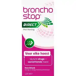 Trekpleister Bronchostop Direct met Honing aanbieding