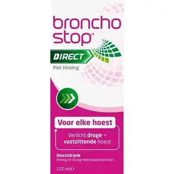 Trekpleister Bronchostop Direct met Honing aanbieding