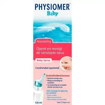 Trekpleister Physiomer Baby Spray Neusspray aanbieding