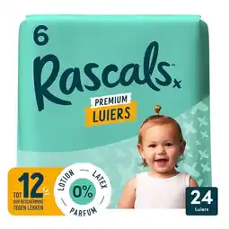 Trekpleister Rascal + Friends Maat 6 Premium Luiers aanbieding