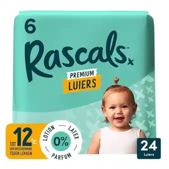 Trekpleister Rascal + Friends Maat 6 Premium Luiers aanbieding